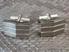 美品 BOTANY USA ボタニー カフリンクス SILVER 刻印 シルバー