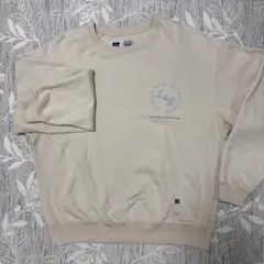 EDIFICE別注RUSSELL ATHLETIC スウェット M クリーム色