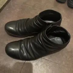 パドローネ レザーシューズ サイドジップ