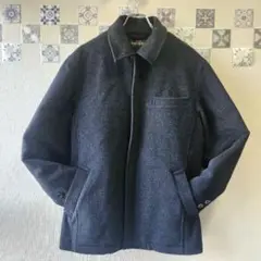 【未使用】JUNKO CLASSIC ★ジップアップカシミヤコートジャケットM
