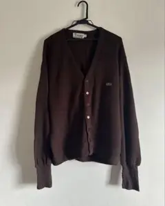 70s vintage IZOD LACOSTE カーディガン Lサイズ