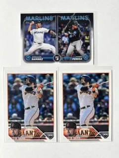 Luke Voit　J.D. Davis　３枚セット　西武ライオンズ 東北楽天