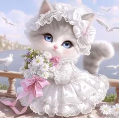 パネル生地　猫8柄　即購入⭕️N