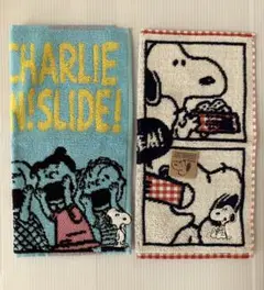 SNOOPY タオルハンカチ2枚セット