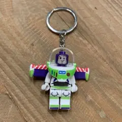 【新品未使用】LEGO／レゴ風/バズ・ライトイヤー キーホルダー/キーリング