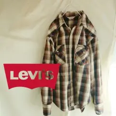 used 【Levi's】REDTAB チェック柄   茶系