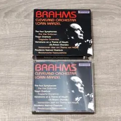 【音楽】 ブラームス 四つの交響曲 3枚組 CD クラシック 1833-1897