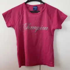 Champion メッシュTシャツ 150サイズ ピンク