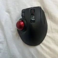 トラックボールマウス 黒 赤ボール