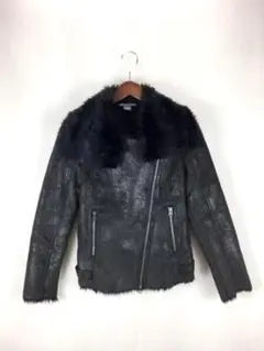 EMPORIO ARMANI ポンチョ ムートン コート