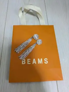 BEAMS シルバー タッセル イヤリング