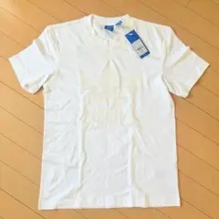 【新品未使用】adidas ホワイト Tシャツ Lサイズ メンズ