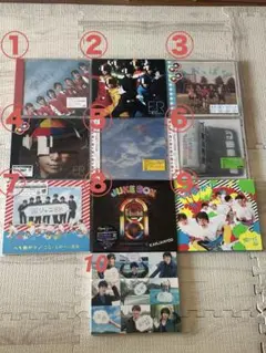 KANJANI8 CD 9枚セット　バラ売り可