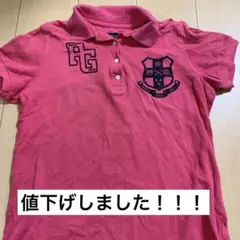 【パーリーゲイツ】ピンクポロシャツ