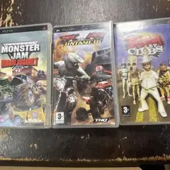 PSPゲーム3本セット　まとめ売り
