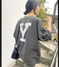 ★GOODROCKSPEED★YALEロンT★オーバーサイズイエールカレッジＴ