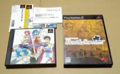 ティアリングサーガ ベルウィックサーガ PS1 PS2 2点セット 帯付き