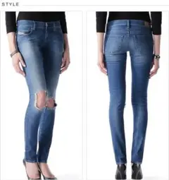 【訳あり】DIESEL Grupee デニムパンツ