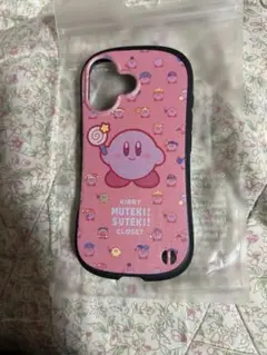 カービィ ソフトケース iPhone16用