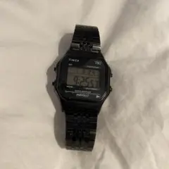 TIMEX T80 ブラック デジタル腕時計