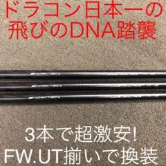 【新品3本セット】ドラコン日本一のDNAの飛び! ワークスゴルフ Vスペック3