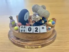 スタジオジブリ フィギュア73体 ハクのおにぎり 万年カレンダー