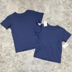 青いTシャツ 110cm 130cm 2枚セット