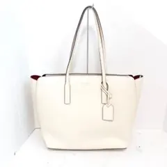 ✨極美品✨保存袋 Katespade オールレザー トートバッグ A4 肩がけ可