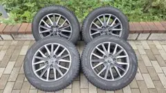 バリ山　2024年製　トヨタ　SAI 純正ホイール　18インチ　タイヤセット トヨタSAI後期 18インチタイヤホイール4本セットの通販 by