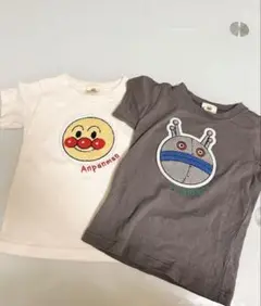 アンパンマン バイキンマン Tシャツ 2枚セット