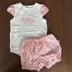 べべ　ロンパースとパンツのセット