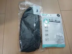 SHOWERY ブラック レインシューズカバー Lサイズ