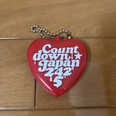 Count down Japan 2425 ハート型キーホルダー