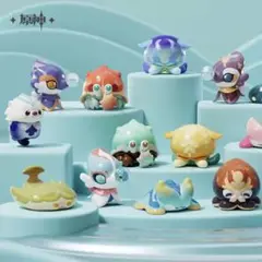 【原神・公式】原海シリーズ　ミニフィギュア　5個セット
