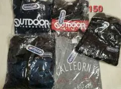 新品 150 長袖Tシャツ 半袖Tシャツ パーカー OUTDOOR アウトドア