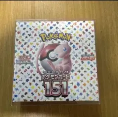 ポケモンカード151 シュリンク付き未開封BOX