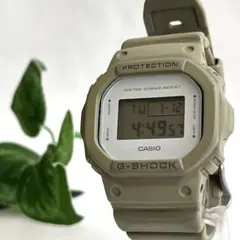 G-SHOCK CASIO 腕時計　ミリタリー　スクエア　デジタル　ベージュ