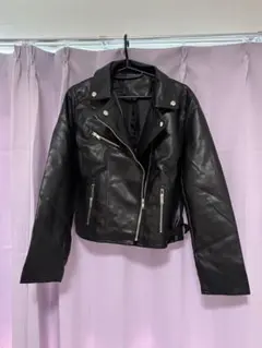 ブラックライダースジャケット