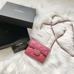 CHANEL シャネル チェーンウォレット コインケース 小銭入れ