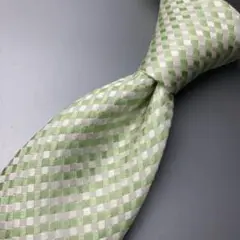 【新品未使用品】SATYA PAUL　ライトグリーン　シルクネクタイ