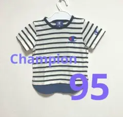 Champion 95cm 半袖　ボーダー　Tシャツ