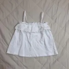 zara 98cm フリルキャミトップス キャミソール ビスチェ レース