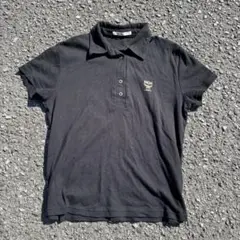 MCM archive polo shirts black