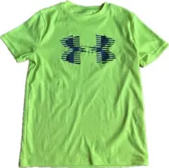 即配送‼︎☻ Under Armour 蛍光イエロー Tシャツ YMD☻