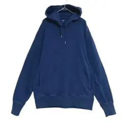 UNIQLO ユニクロ　スウェットプルパーカ（長袖）　青系　M
