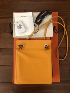 エルメス HERMES アリーヌミニ ショルダーバッグ ジョーヌードール