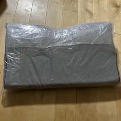 低反発まくら 新品　グレー　カバー付き