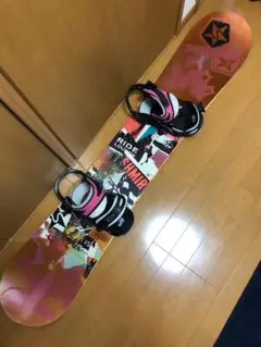 ★スノボード板 ビンディング付き RIDE