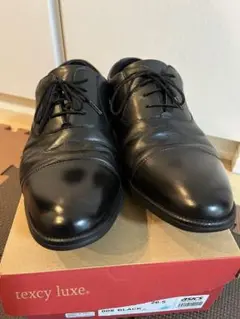 texcy luxe ブラック ビジネスシューズ 26.5cm
