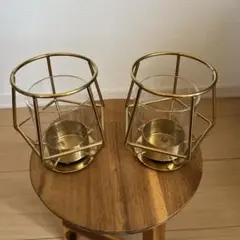 IKEA キャンドルホルダー　2つセット